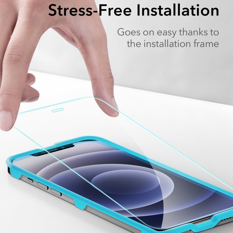 For iPhone 12 / 12 Pro 3 PCS ESR Screen Shield Serie 9H Full Coverage Explosion-proof Tempered Glass Film For iPhone 12 / 12 Pro 3 PCS ESR Screen Shield Serie 9H Full Coverage Explosion-proof Tempered Glass Film