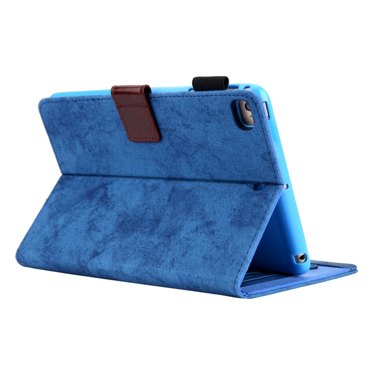 For iPad Mini 1 / 2 / 3 / 4 Business Style Horizontal Flip Leather Case, with Holder & Card Slot & Photo Frame & Sleep / Wake-up Function(Blue) For iPad Mini 1 / 2 / 3 / 4 Business Style Horizontal Flip Leather Case, with Holder & Card Slot & Photo Frame & Sleep / Wake-up Function(Blue)