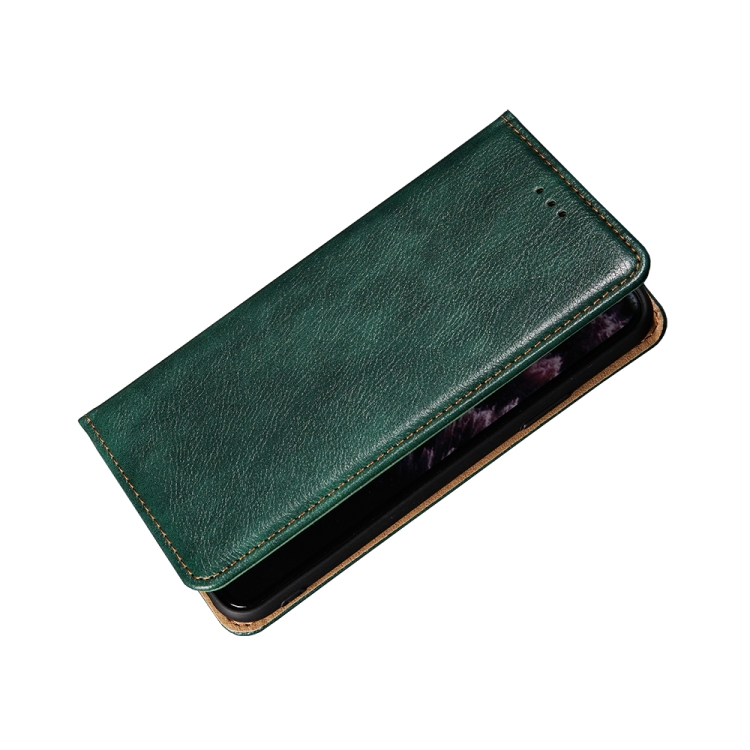 For Samsung Galaxy S21 Ultra 5G PU + TPU Gloss Oil Solid Color Magnetic Horizontal Flip Leather Case with Holder & Card Slot & Wallet(Brown) For Samsung Galaxy S21 Ultra 5G PU + TPU Gloss Oil Solid Color Magnetic Horizontal Flip Leather Case with Holder & Card Slot & Wallet(Brown)