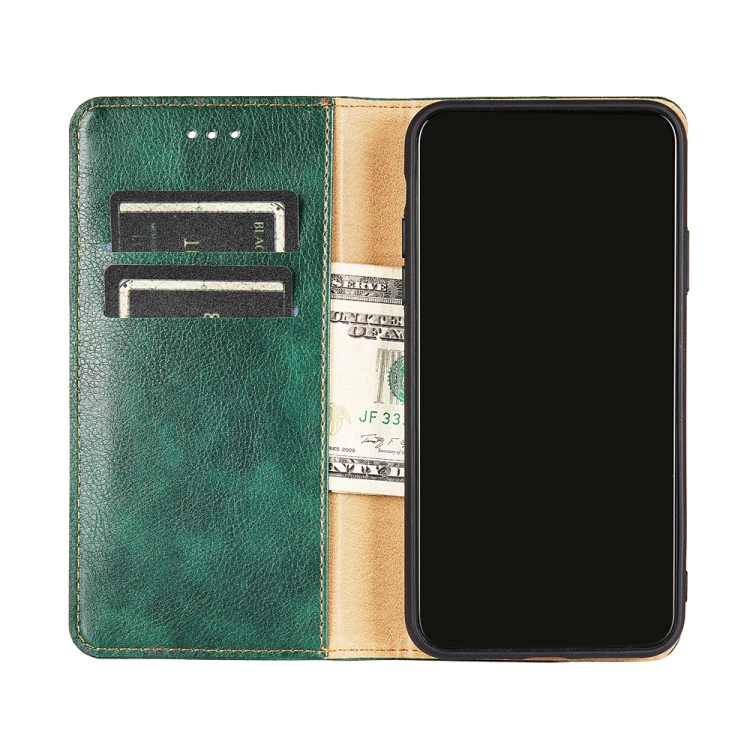 For Samsung Galaxy S21 Ultra 5G PU + TPU Gloss Oil Solid Color Magnetic Horizontal Flip Leather Case with Holder & Card Slot & Wallet(Brown) For Samsung Galaxy S21 Ultra 5G PU + TPU Gloss Oil Solid Color Magnetic Horizontal Flip Leather Case with Holder & Card Slot & Wallet(Brown)