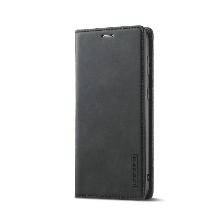 For Samsung Galaxy S21 5G LC.IMEEKE Strong Magnetism Ultra-thin Horizontal Flip Matte TPU + PU Leather Case with Holder & Card Slots & Wallet(Black) For Samsung Galaxy S21 5G LC.IMEEKE Strong Magnetism Ultra-thin Horizontal Flip Matte TPU + PU Leather Case with Holder & Card Slots & Wallet(Black)