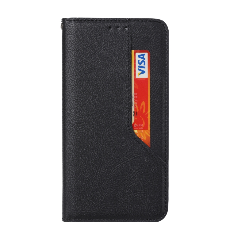 For Samsung Galaxy S21 Ultra 5G Magnetic Horizontal Flip Leather Case with Holder & Card Slots & Wallet(Black) For Samsung Galaxy S21 Ultra 5G Magnetic Horizontal Flip Leather Case with Holder & Card Slots & Wallet(Black)