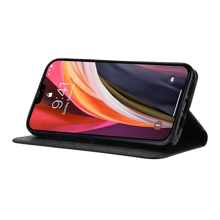 For Samsung Galaxy S21 Ultra 5G Magnetic Horizontal Flip Leather Case with Holder & Card Slots & Wallet(Black) For Samsung Galaxy S21 Ultra 5G Magnetic Horizontal Flip Leather Case with Holder & Card Slots & Wallet(Black)
