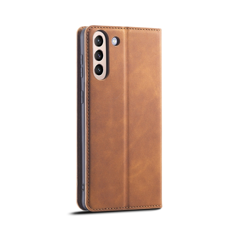 For Samsung Galaxy S21+ 5G Forwenw Dream Series Oil Edge Strong Magnetism Horizontal Flip Leather Case with Holder & Card Slots & Wallet & Photo Frame(Brown) For Samsung Galaxy S21+ 5G Forwenw Dream Series Oil Edge Strong Magnetism Horizontal Flip Leather Case with Holder & Card Slots & Wallet & Photo Frame(Brown)