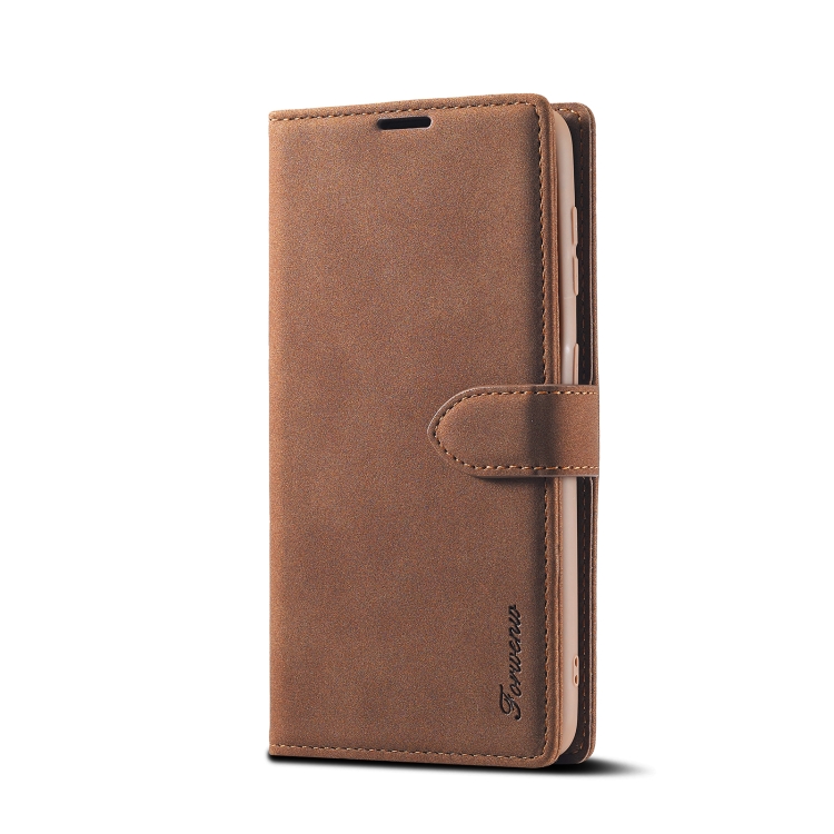 For Samsung Galaxy S21+ 5G Forwenw F1 Series Matte Strong Magnetism Horizontal Flip Leather Case with Holder & Card Slots & Wallet & Photo Frame(Brown) For Samsung Galaxy S21+ 5G Forwenw F1 Series Matte Strong Magnetism Horizontal Flip Leather Case with Holder & Card Slots & Wallet & Photo Frame(Brown)