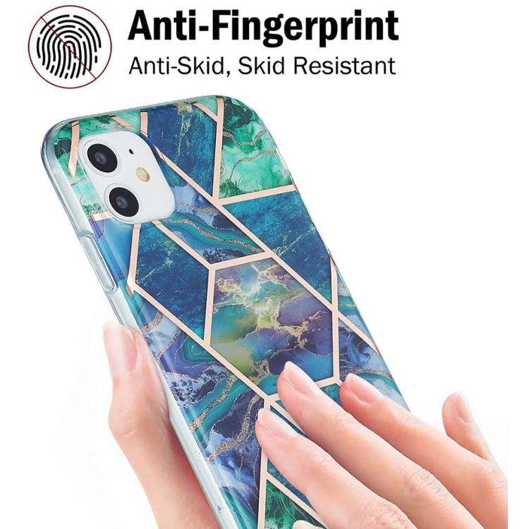 For iPhone 11 3D Electroplating Marble Pattern TPU Protective Case (Dark Green) For iPhone 11 3D Electroplating Marble Pattern TPU Protective Case (Dark Green)