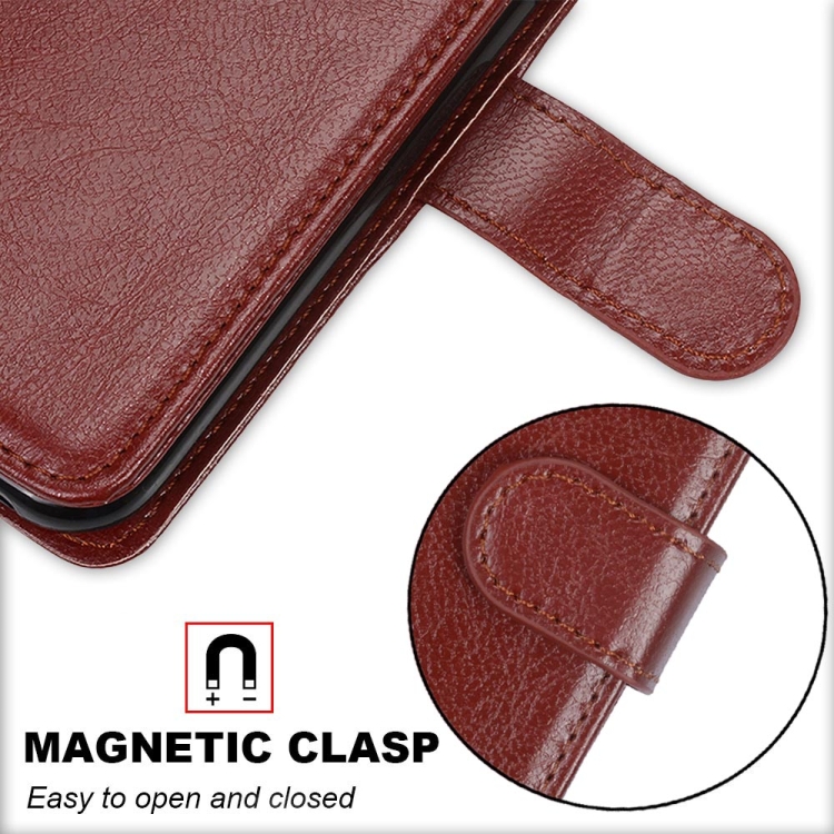 For Samsung Galaxy S21 Ultra 5G Pure Color Horizontal Flip PU Leather Case with Holder & Card Slots & Wallet & Photo Frame(Brown) For Samsung Galaxy S21 Ultra 5G Pure Color Horizontal Flip PU Leather Case with Holder & Card Slots & Wallet & Photo Frame(Brown)