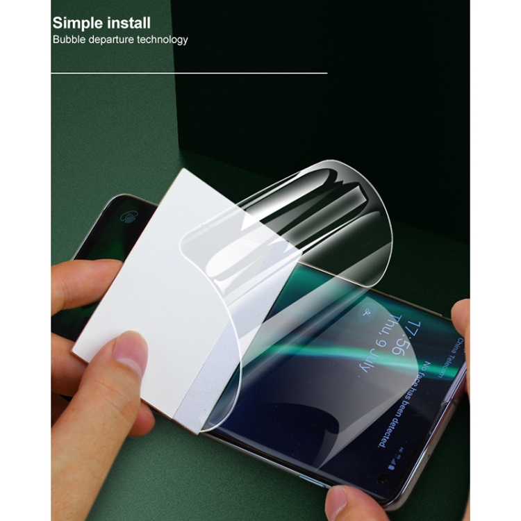 2 PCS IMAK 0.15mm Curved Full Screen Protector Hydrogel Film Front Protector For iPhone 12 Pro Max 2 PCS IMAK 0.15mm Curved Full Screen Protector Hydrogel Film Front Protector For iPhone 12 Pro Max
