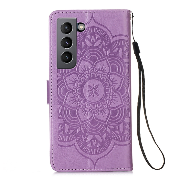 For Samsung Galaxy S21 5G Dream Catcher Printing Horizontal Flip Leather Case with Holder & Card Slots & Wallet & Lanyard(Purple) For Samsung Galaxy S21 5G Dream Catcher Printing Horizontal Flip Leather Case with Holder & Card Slots & Wallet & Lanyard(Purple)