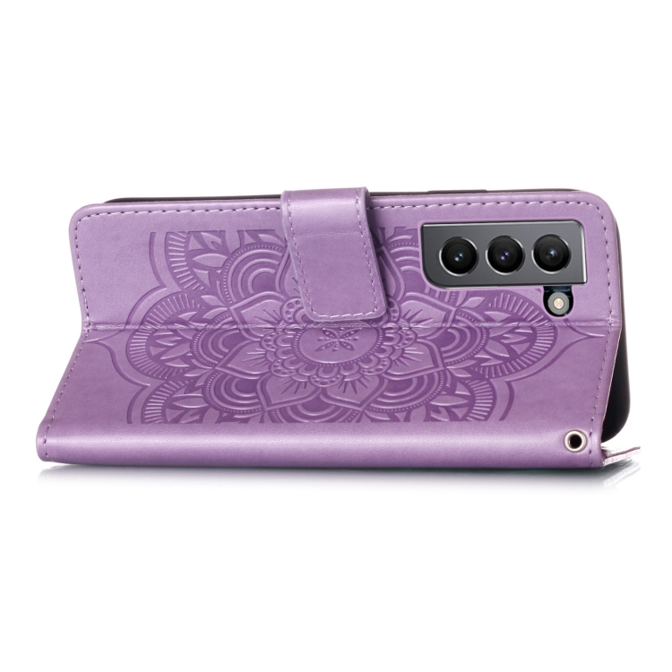 For Samsung Galaxy S21 5G Dream Catcher Printing Horizontal Flip Leather Case with Holder & Card Slots & Wallet & Lanyard(Purple) For Samsung Galaxy S21 5G Dream Catcher Printing Horizontal Flip Leather Case with Holder & Card Slots & Wallet & Lanyard(Purple)