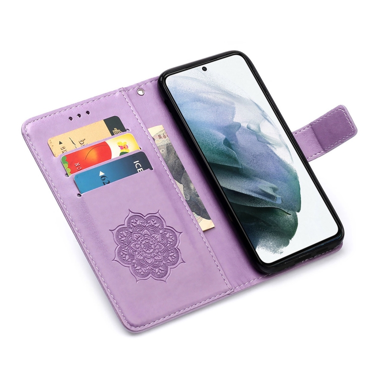 For Samsung Galaxy S21 5G Dream Catcher Printing Horizontal Flip Leather Case with Holder & Card Slots & Wallet & Lanyard(Purple) For Samsung Galaxy S21 5G Dream Catcher Printing Horizontal Flip Leather Case with Holder & Card Slots & Wallet & Lanyard(Purple)