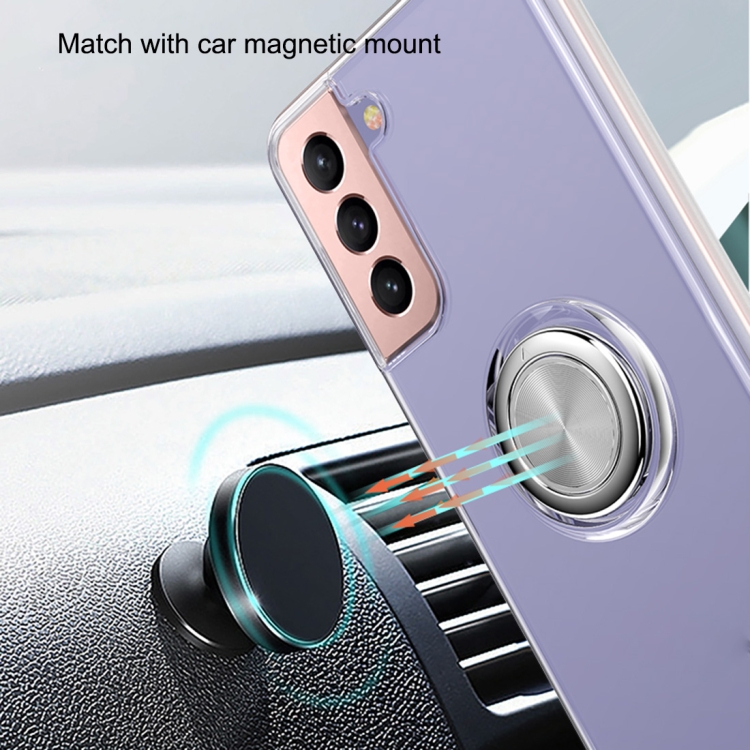 For Samsung Galaxy S21 Ultra 5G Pure Color Shockproof Transparent TPU + Acrylic Protective Case with Ring Holder(Black) For Samsung Galaxy S21 Ultra 5G Pure Color Shockproof Transparent TPU + Acrylic Protective Case with Ring Holder(Black)
