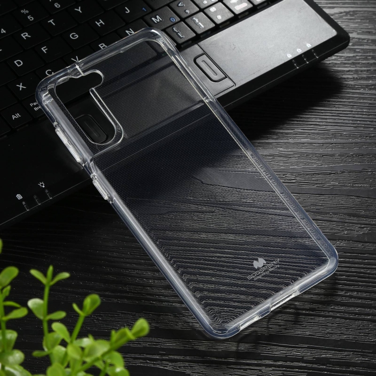 For Samsung Galaxy S21+ 5G GOOSPERY JELLY Full Coverage Soft Case(Transparent) For Samsung Galaxy S21+ 5G GOOSPERY JELLY Full Coverage Soft Case(Transparent)