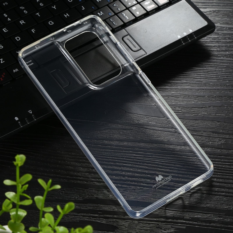 For Samsung Galaxy S21 Ultra 5G GOOSPERY JELLY Full Coverage Soft Case(Transparent) For Samsung Galaxy S21 Ultra 5G GOOSPERY JELLY Full Coverage Soft Case(Transparent)
