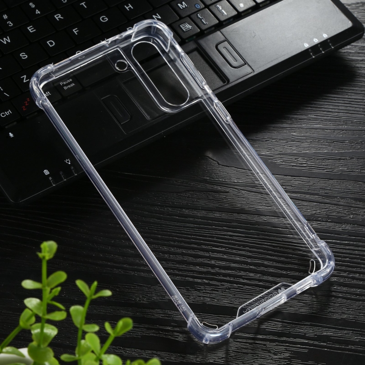 For Samsung Galaxy S21+ 5G GOOSPERY SUPER Protect Four Corners Shockproof Soft TPU Case(Transparent) For Samsung Galaxy S21+ 5G GOOSPERY SUPER Protect Four Corners Shockproof Soft TPU Case(Transparent)