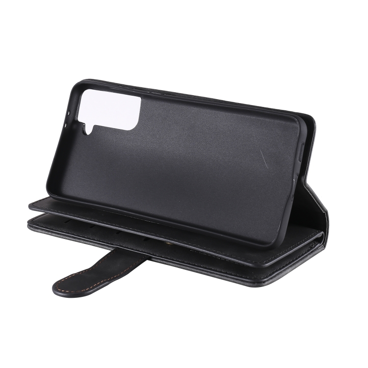 For Samsung Galaxy S21 Ultra 5G Nine Card Zipper Bag Horizontal Flip Leather Case With Holder & Card Slots & Photo Frame & Wallet(Black) For Samsung Galaxy S21 Ultra 5G Nine Card Zipper Bag Horizontal Flip Leather Case With Holder & Card Slots & Photo Frame & Wallet(Black)