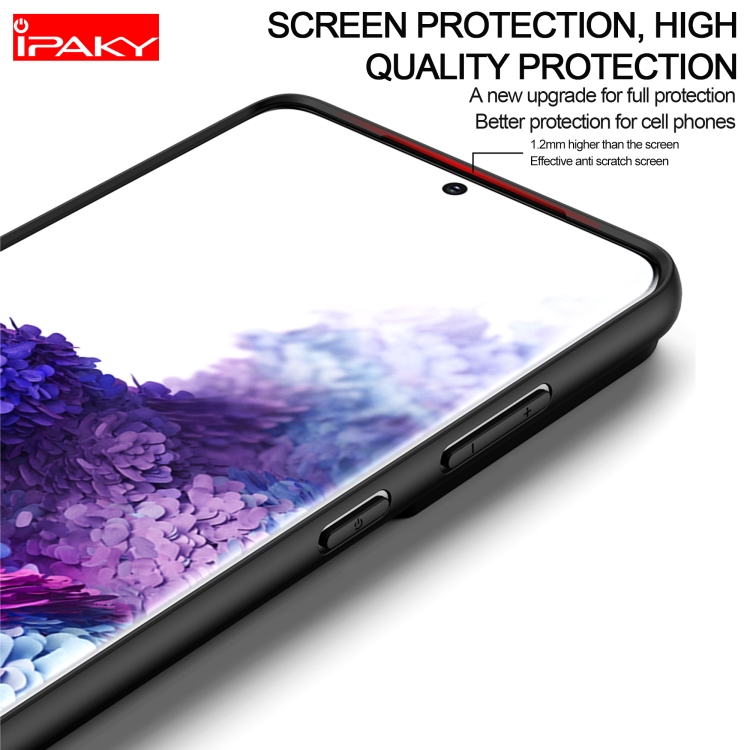 For Samsung Galaxy S21 Ultra 5G iPAKY Bright Color Series TPU + PC Protective Case(Blue) For Samsung Galaxy S21 Ultra 5G iPAKY Bright Color Series TPU + PC Protective Case(Blue)