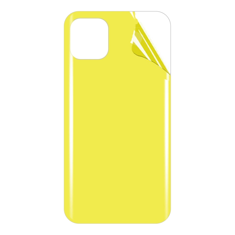 Soft TPU Full Coverage Rear Screen Protector For iPhone 12 Pro Max Soft TPU Full Coverage Rear Screen Protector For iPhone 12 Pro Max