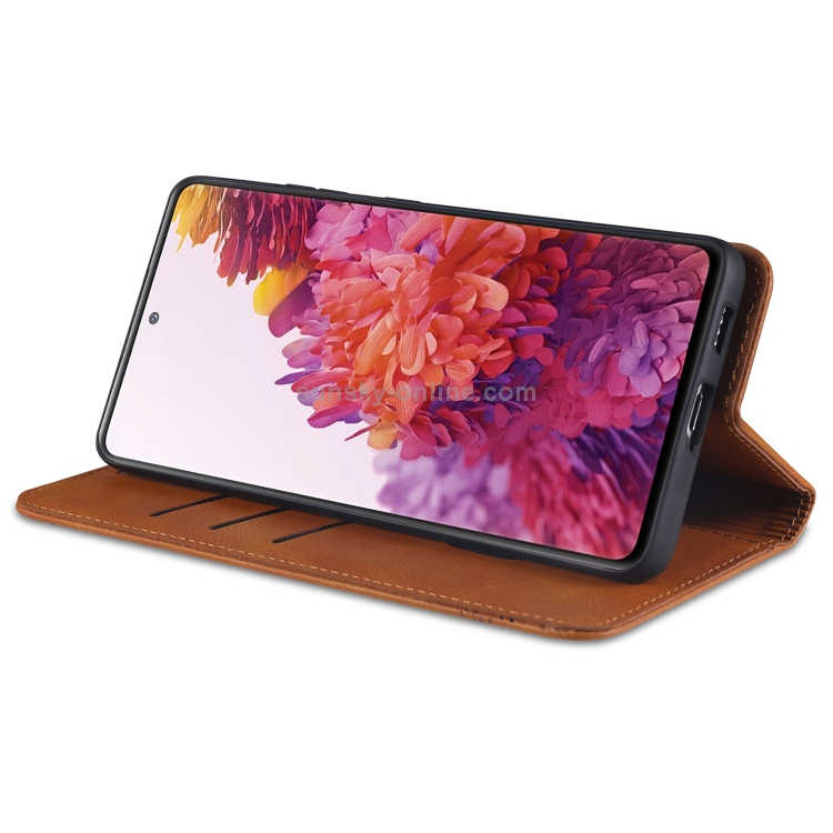 For Samsung Galaxy S21 5G AZNS Magnetic Calf Texture Horizontal Flip Leather Case with Card Slots & Holder & Wallet(Dark Green) For Samsung Galaxy S21 5G AZNS Magnetic Calf Texture Horizontal Flip Leather Case with Card Slots & Holder & Wallet(Dark Green)