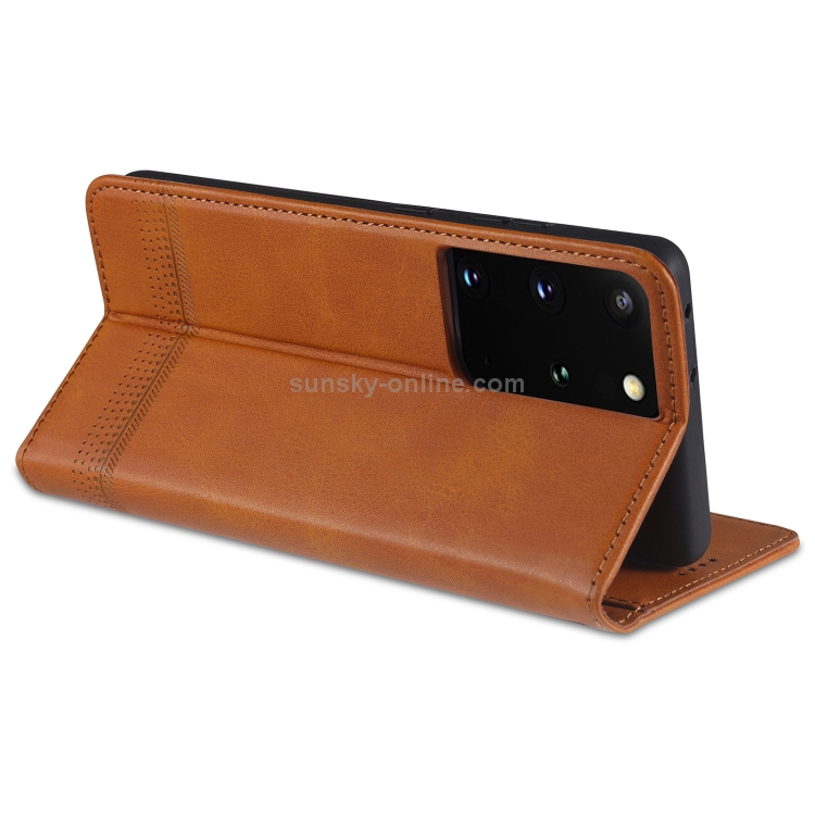 For Samsung Galaxy S21 5G AZNS Magnetic Calf Texture Horizontal Flip Leather Case with Card Slots & Holder & Wallet(Dark Green) For Samsung Galaxy S21 5G AZNS Magnetic Calf Texture Horizontal Flip Leather Case with Card Slots & Holder & Wallet(Dark Green)