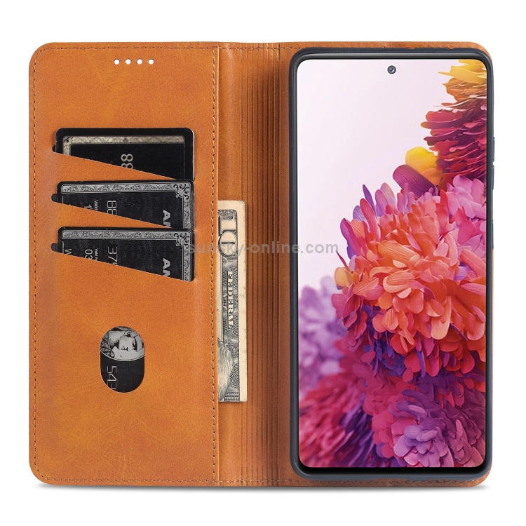 For Samsung Galaxy S21 5G AZNS Magnetic Calf Texture Horizontal Flip Leather Case with Card Slots & Holder & Wallet(Dark Green) For Samsung Galaxy S21 5G AZNS Magnetic Calf Texture Horizontal Flip Leather Case with Card Slots & Holder & Wallet(Dark Green)