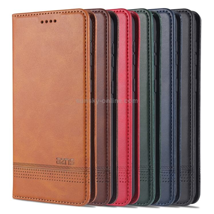 For Samsung Galaxy S21 5G AZNS Magnetic Calf Texture Horizontal Flip Leather Case with Card Slots & Holder & Wallet(Dark Green) For Samsung Galaxy S21 5G AZNS Magnetic Calf Texture Horizontal Flip Leather Case with Card Slots & Holder & Wallet(Dark Green)