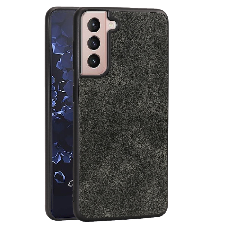 For Samsung Galaxy S21+ 5G Crazy Horse Textured Calfskin PU + PC + TPU Case(Green) For Samsung Galaxy S21+ 5G Crazy Horse Textured Calfskin PU + PC + TPU Case(Green)
