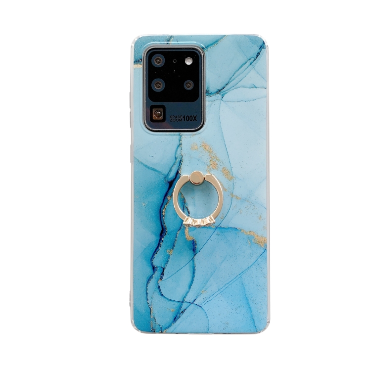 For Samsung Galaxy S21 Ultra 5G Marble Pattern Protective Case with Ring Holder(GM05) For Samsung Galaxy S21 Ultra 5G Marble Pattern Protective Case with Ring Holder(GM05)