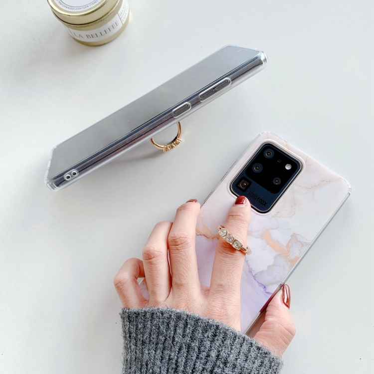 For Samsung Galaxy S21 Ultra 5G Marble Pattern Protective Case with Ring Holder(GM05) For Samsung Galaxy S21 Ultra 5G Marble Pattern Protective Case with Ring Holder(GM05)