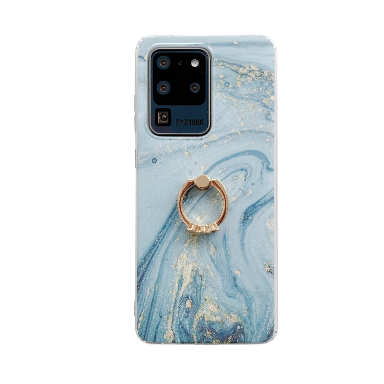 For Samsung Galaxy S21 5G Marble Pattern Protective Case with Ring Holder(GM07) For Samsung Galaxy S21 5G Marble Pattern Protective Case with Ring Holder(GM07)