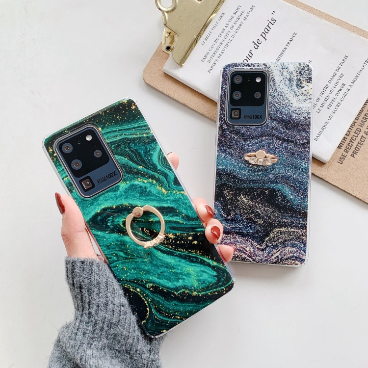 For Samsung Galaxy S21 5G Marble Pattern Protective Case with Ring Holder(GM07) For Samsung Galaxy S21 5G Marble Pattern Protective Case with Ring Holder(GM07)