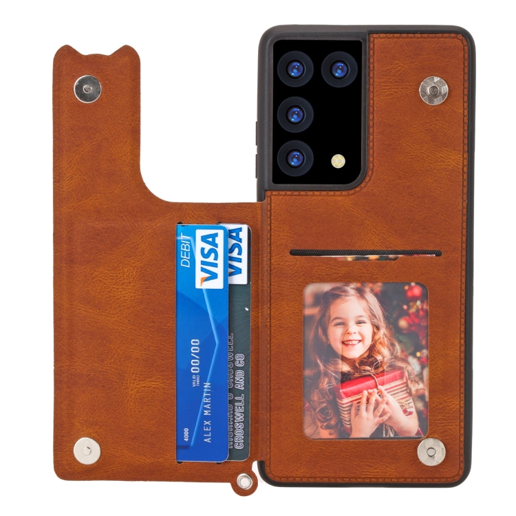 For Samsung Galaxy S21 Ultra 5G Mandala Embossed PU + TPU Case with Holder & Card Slots & Photo Frame & Strap(Brown) For Samsung Galaxy S21 Ultra 5G Mandala Embossed PU + TPU Case with Holder & Card Slots & Photo Frame & Strap(Brown)