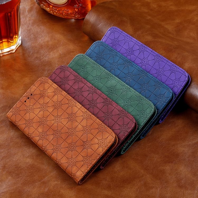 For Samsung Galaxy S21 5G Lucky Flowers Embossing Pattern Magnetic Horizontal Flip Leather Case with Holder & Card Slots(Wine Red) For Samsung Galaxy S21 5G Lucky Flowers Embossing Pattern Magnetic Horizontal Flip Leather Case with Holder & Card Slots(Wine Red)