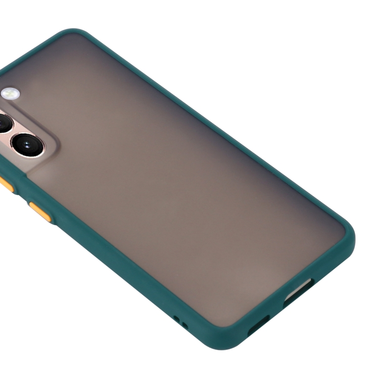 For Samsung Galaxy S21 5G Skin Hand Feeling Series Shockproof Frosted PC + TPU Protective Case(Green) For Samsung Galaxy S21 5G Skin Hand Feeling Series Shockproof Frosted PC + TPU Protective Case(Green)