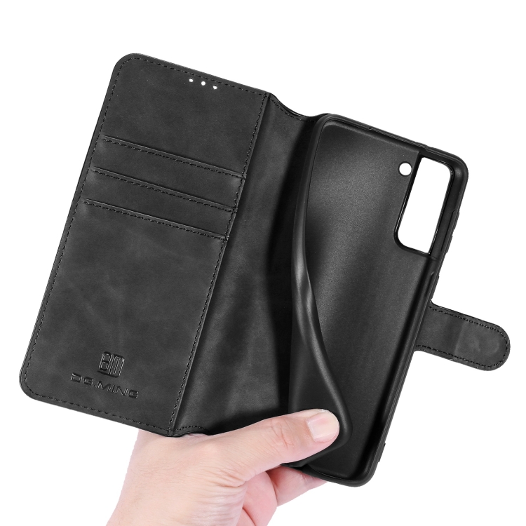 For Samsung Galaxy S21+ 5G DG.MING Retro Oil Side Horizontal Flip Case with Holder & Card Slots & Wallet(Black) For Samsung Galaxy S21+ 5G DG.MING Retro Oil Side Horizontal Flip Case with Holder & Card Slots & Wallet(Black)