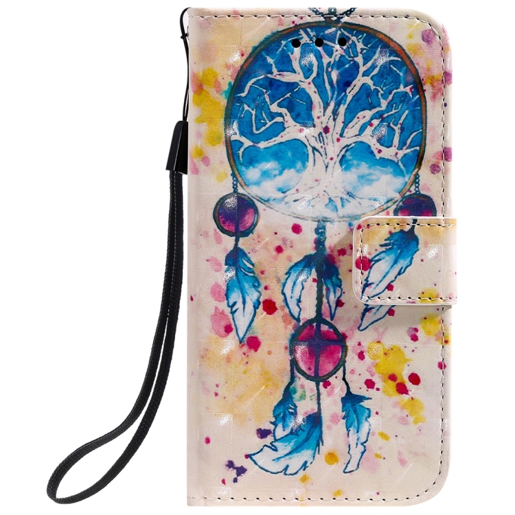 For iPhone 11 Pro 3D Painted Pattern Horizontal Flip Leather Case, with Wallet & Holder & Card Slots & Lanyard(Wind Chimes) For iPhone 11 Pro 3D Painted Pattern Horizontal Flip Leather Case, with Wallet & Holder & Card Slots & Lanyard(Wind Chimes)
