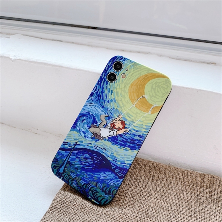 For iPhone 11 Pro Max Colored Drawing Pattern Fine Hole IMD Shockproof TPU Protective Case (Starry Sky) For iPhone 11 Pro Max Colored Drawing Pattern Fine Hole IMD Shockproof TPU Protective Case (Starry Sky)