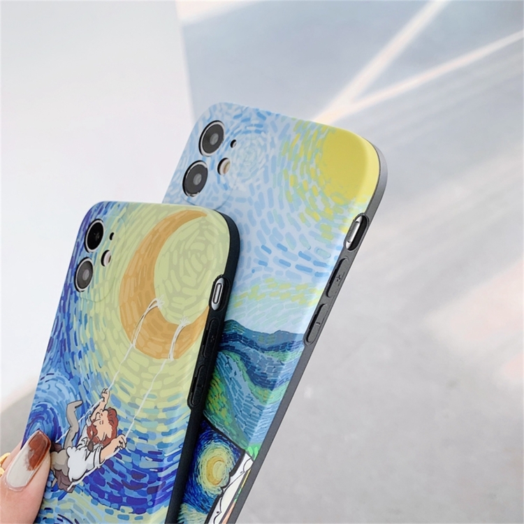 For iPhone 11 Pro Max Colored Drawing Pattern Fine Hole IMD Shockproof TPU Protective Case (Starry Sky) For iPhone 11 Pro Max Colored Drawing Pattern Fine Hole IMD Shockproof TPU Protective Case (Starry Sky)