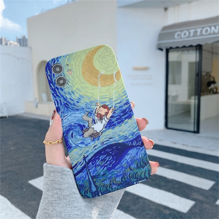For iPhone 11 Pro Max Colored Drawing Pattern Fine Hole IMD Shockproof TPU Protective Case (Starry Sky) For iPhone 11 Pro Max Colored Drawing Pattern Fine Hole IMD Shockproof TPU Protective Case (Starry Sky)