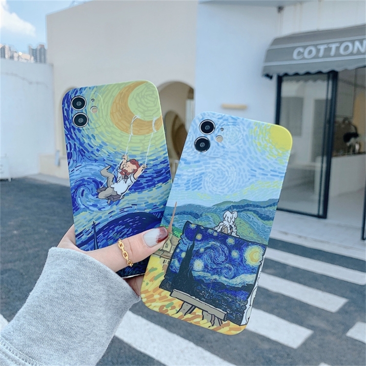 For iPhone 11 Pro Max Colored Drawing Pattern Fine Hole IMD Shockproof TPU Protective Case (Starry Sky) For iPhone 11 Pro Max Colored Drawing Pattern Fine Hole IMD Shockproof TPU Protective Case (Starry Sky)