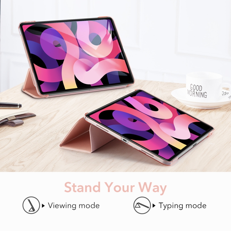 ESR Ascend Trifold with Clasp Series PC + PU Leather Horizontal Flip Leather Case with Holder & Pen Slot For iPad Air (2020)(Cactus Green) ESR Ascend Trifold with Clasp Series PC + PU Leather Horizontal Flip Leather Case with Holder & Pen Slot For iPad Air (2020)(Cactus Green)