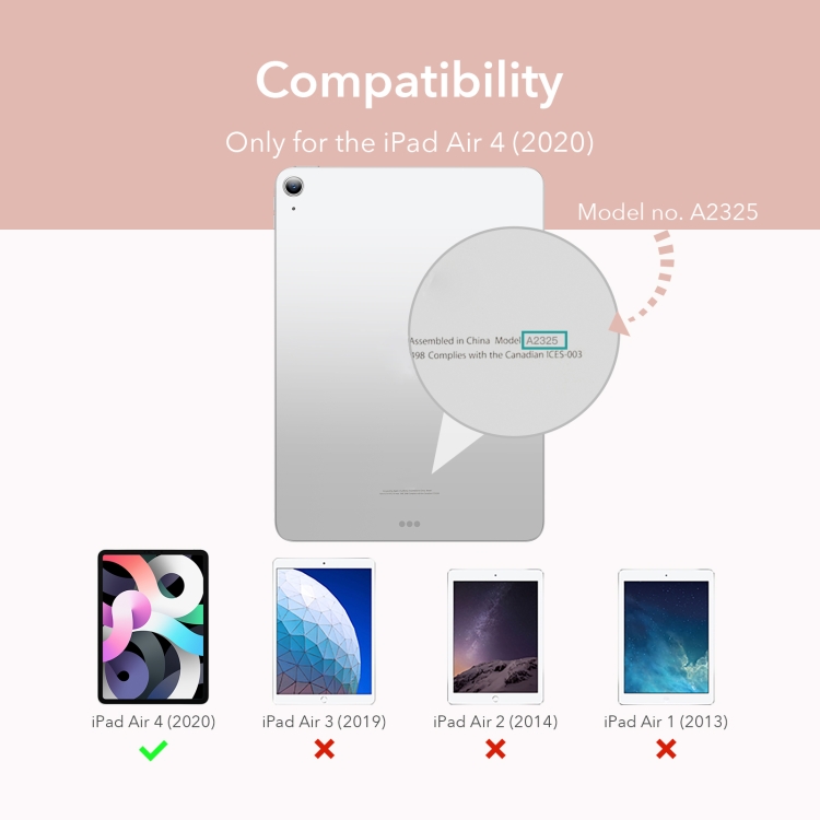ESR Ascend Trifold with Clasp Series PC + PU Leather Horizontal Flip Leather Case with Holder & Pen Slot For iPad Air (2020)(Cactus Green) ESR Ascend Trifold with Clasp Series PC + PU Leather Horizontal Flip Leather Case with Holder & Pen Slot For iPad Air (2020)(Cactus Green)