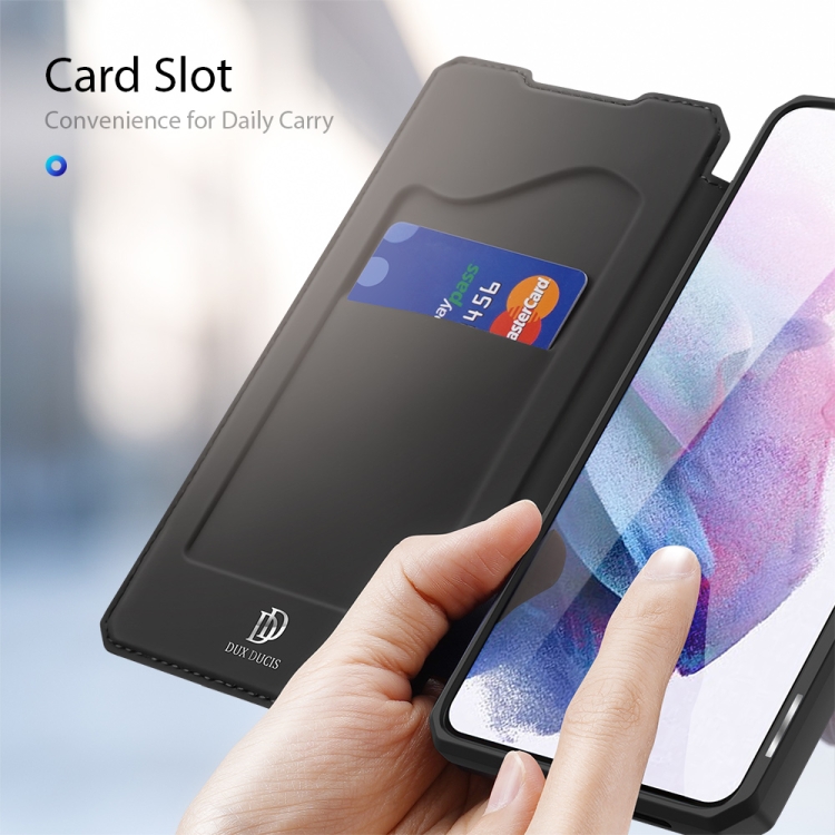 For Samsung Galaxy S21+ 5G DUX DUCIS Skin X Series PU + TPU Horizontal Flip Leather Case with Holder & Card Slots(Black) For Samsung Galaxy S21+ 5G DUX DUCIS Skin X Series PU + TPU Horizontal Flip Leather Case with Holder & Card Slots(Black)