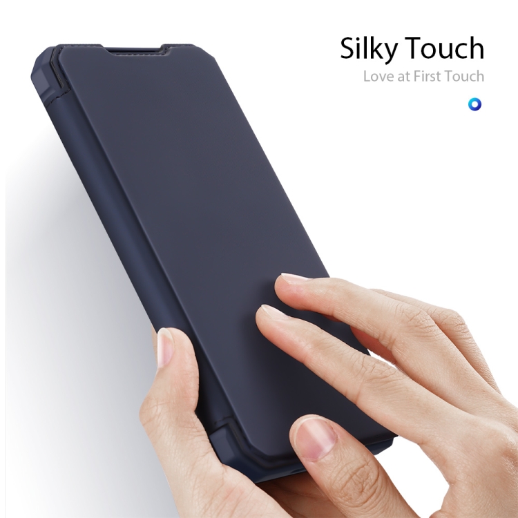 For Samsung Galaxy S21 Ultra 5G DUX DUCIS Skin X Series PU + TPU Horizontal Flip Leather Case with Holder & Card Slots(Blue) For Samsung Galaxy S21 Ultra 5G DUX DUCIS Skin X Series PU + TPU Horizontal Flip Leather Case with Holder & Card Slots(Blue)