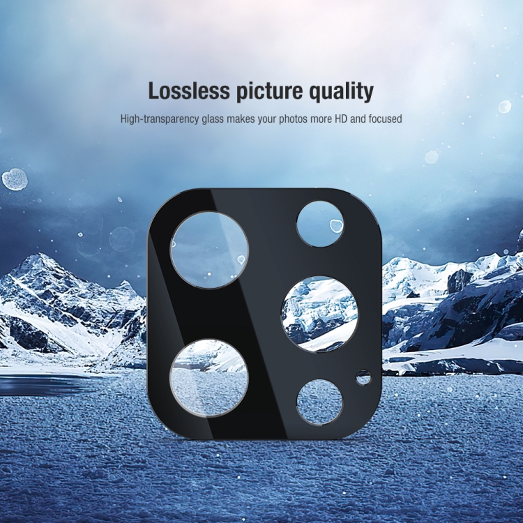 For iPhone 12 Pro NILLKIN 2 in 1 HD Full Screen Tempered Glass Film + Camera Protector Set
