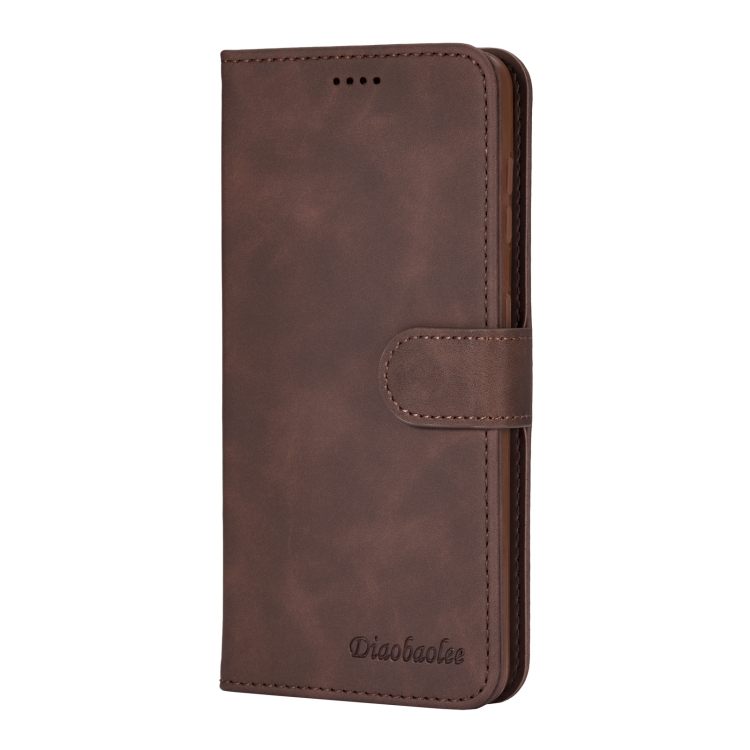 For Samsung Galaxy S21 Ultra 5G Diaobaolee Pure Fresh Texture Horizontal Flip Leather Case(Brown) For Samsung Galaxy S21 Ultra 5G Diaobaolee Pure Fresh Texture Horizontal Flip Leather Case(Brown)