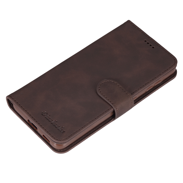 For Samsung Galaxy S21 Ultra 5G Diaobaolee Pure Fresh Texture Horizontal Flip Leather Case(Brown) For Samsung Galaxy S21 Ultra 5G Diaobaolee Pure Fresh Texture Horizontal Flip Leather Case(Brown)