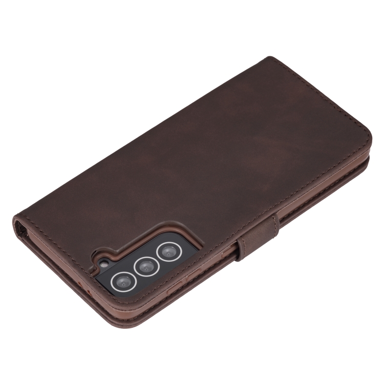 For Samsung Galaxy S21 Ultra 5G Diaobaolee Pure Fresh Texture Horizontal Flip Leather Case(Brown) For Samsung Galaxy S21 Ultra 5G Diaobaolee Pure Fresh Texture Horizontal Flip Leather Case(Brown)