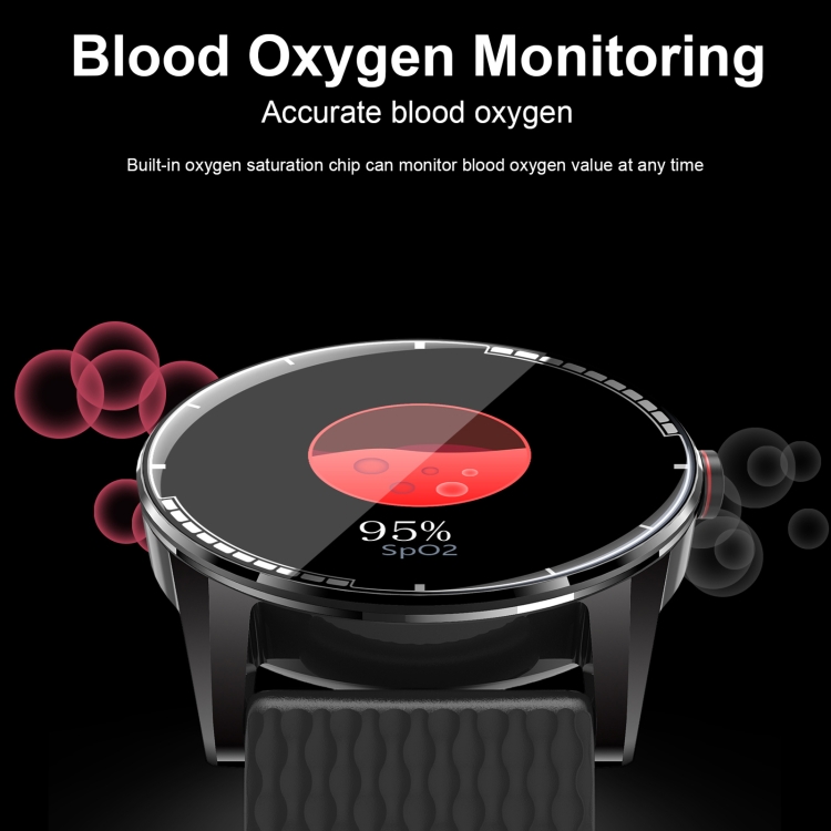 H6 Reloj inteligente a prueba de agua con pantalla táctil de 1,28 pulgadas IP67, compatible con llamadas Bluetooth / Monitorización del sueño / Monitorización del ritmo cardíaco - 11