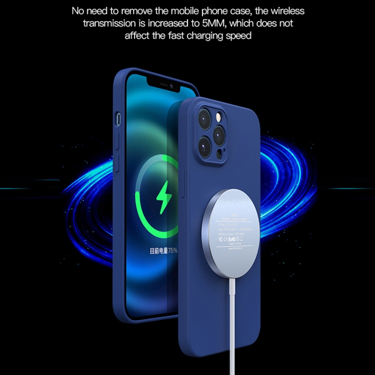 TOTUDESIGN CACW-048 Glory Series 15W Max Magnetic Wireless Charger(White)